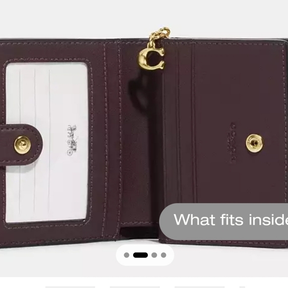 Coach Snap wallet - Picture 2 of 8